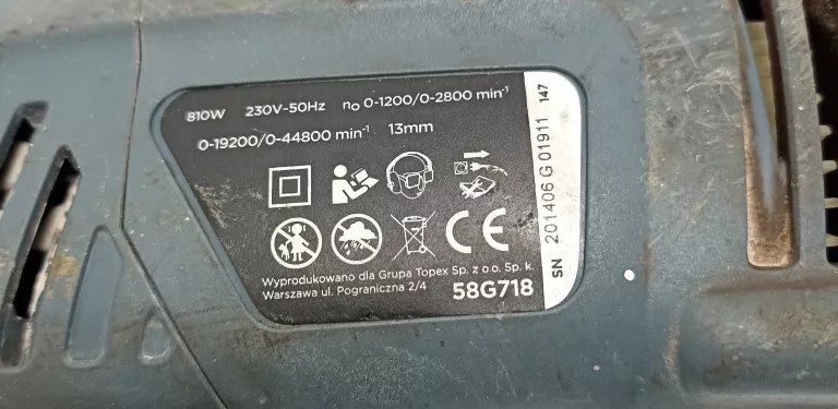 WIERTARKA GRAPHITE 58G718 810W