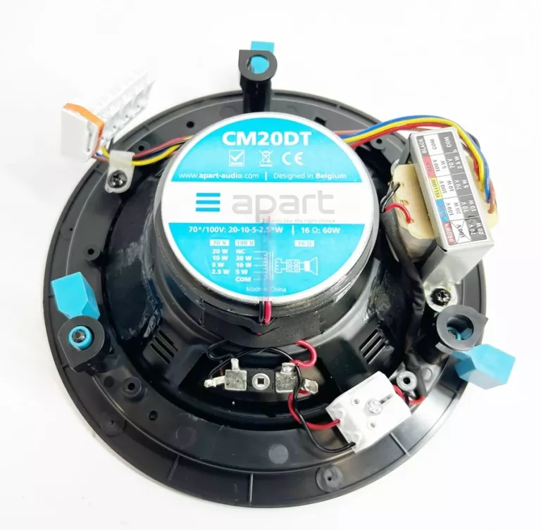 GŁOŚNIK SUFITOWY DO ZABUDOWY APART CM20DT / JAK NOWY!