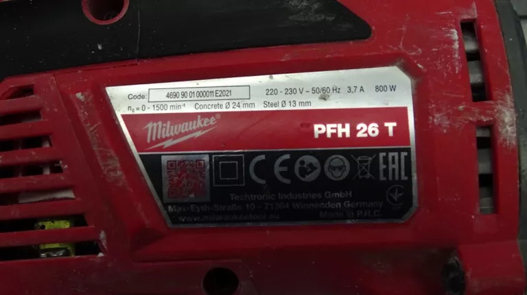 MŁOTOWIERTARKA MILWAUKEE PH26T ZESTAW
