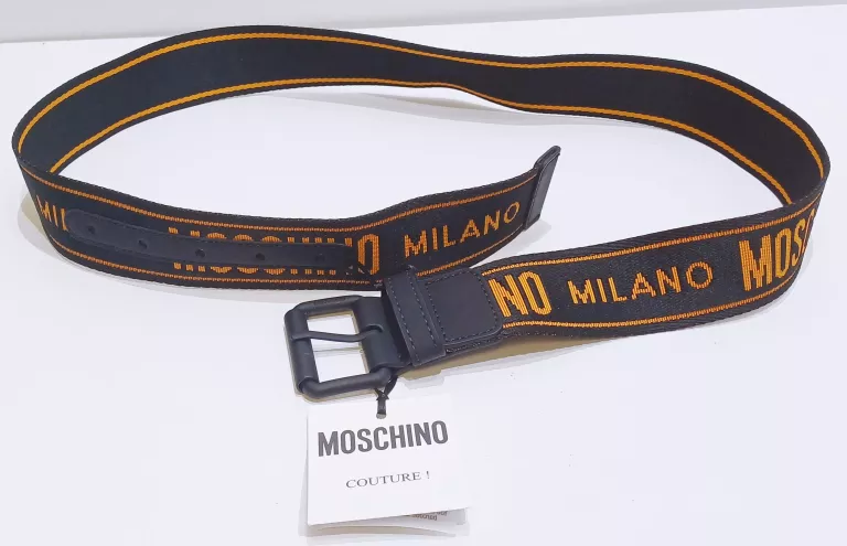 pasek-moschino-couture-czarno-pomaranczowy-100cm-ean-gtin-667111616171