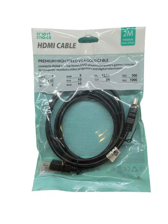 KABEL HDMI SMART CHOICE 2M