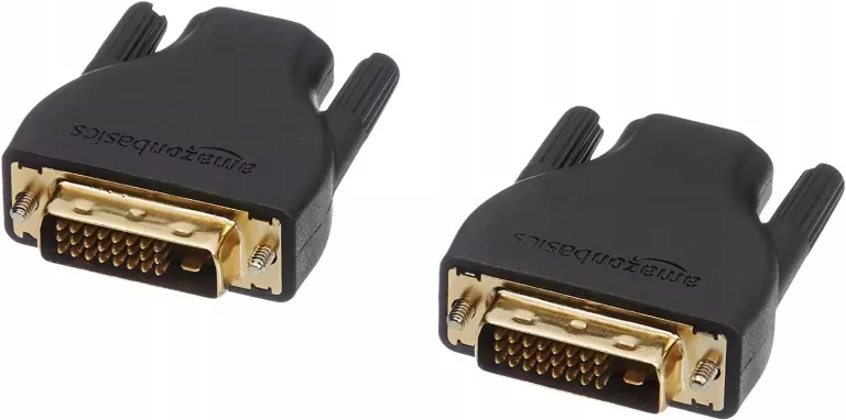 PRZEJŚCIÓWKA ADAPTER HDMI DO DVI 2 SZTUKI CZARNE