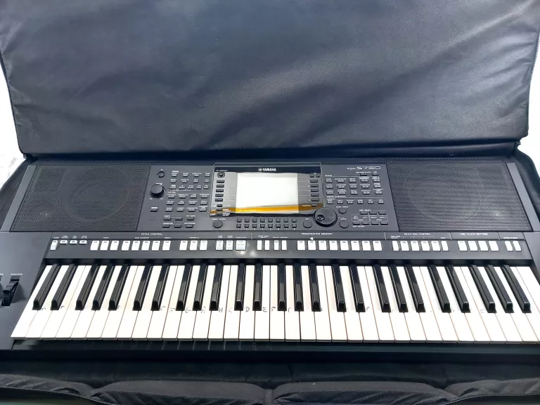 KEYBOARD YAMAHA PSR-S750 + ZASILACZ + POKROWIEC
