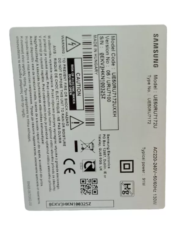 TELEWIZOR SAMSUNG UE50RU7172U