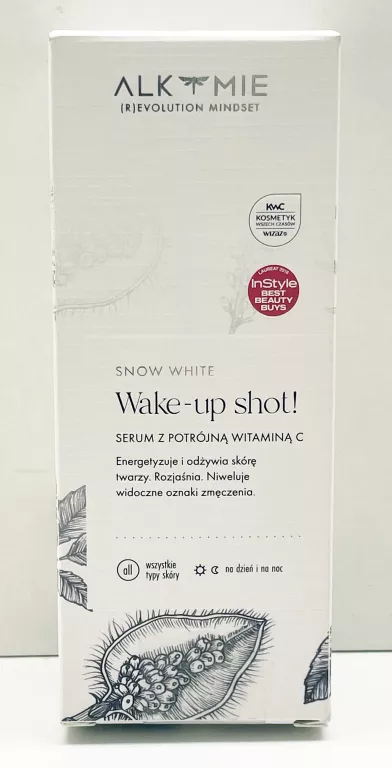 ALKEMIE WAKE-UP SHOT SERUM Z POTRÓJNĄ WITAMINĄ C 30ML