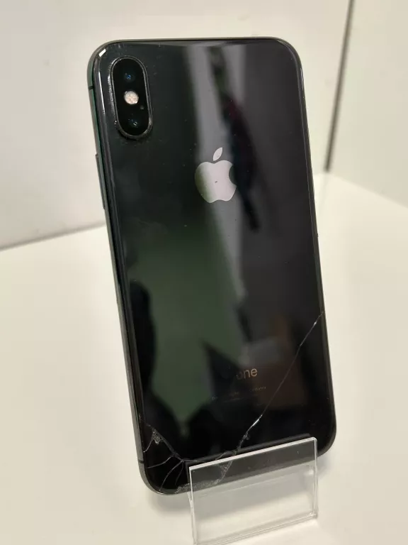 TELEFON IPHONE X 256GB BATERIA 73% ROZBITY TYŁ