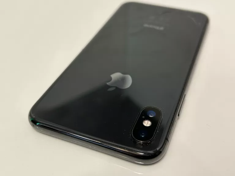 TELEFON IPHONE X 256GB BATERIA 73% ROZBITY TYŁ