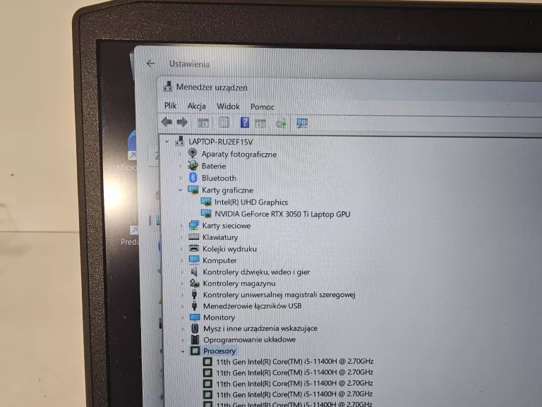 ACER PREDATOR TRITON 300 PT315-53-53CA 16 GB I5 RTX3050TI