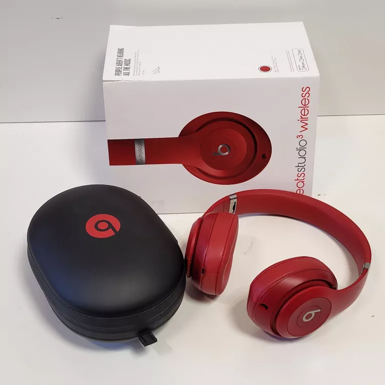 SŁUCHAWKI BEATS STUDIO 3 WIRELESS-RED