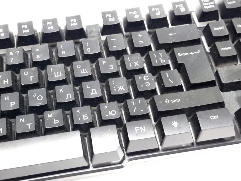 KLAWIATURA HAVIT KLAWIATURA GAMINGOWA HAVIT KB504L QWERTY UA