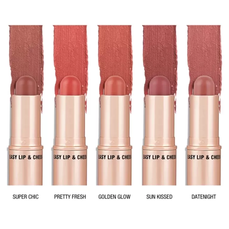 CHARLOTTE TILBURY EASY LIP & CHEEK WAND - SUPER CHIC POMADKA I RÓŻ 2 W 1