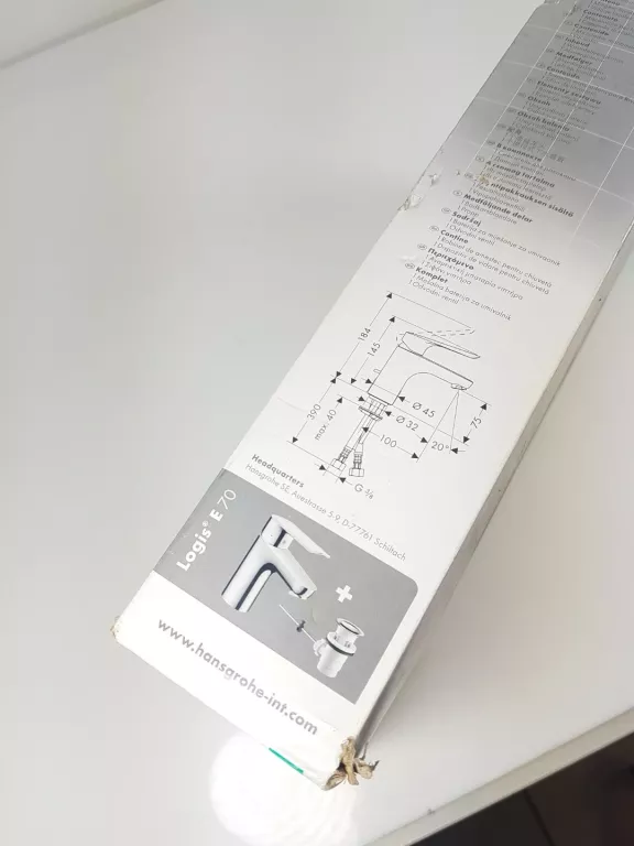 BATERIA UMYWALKOWA HANSGROHE LOGIS E 71160000 M
