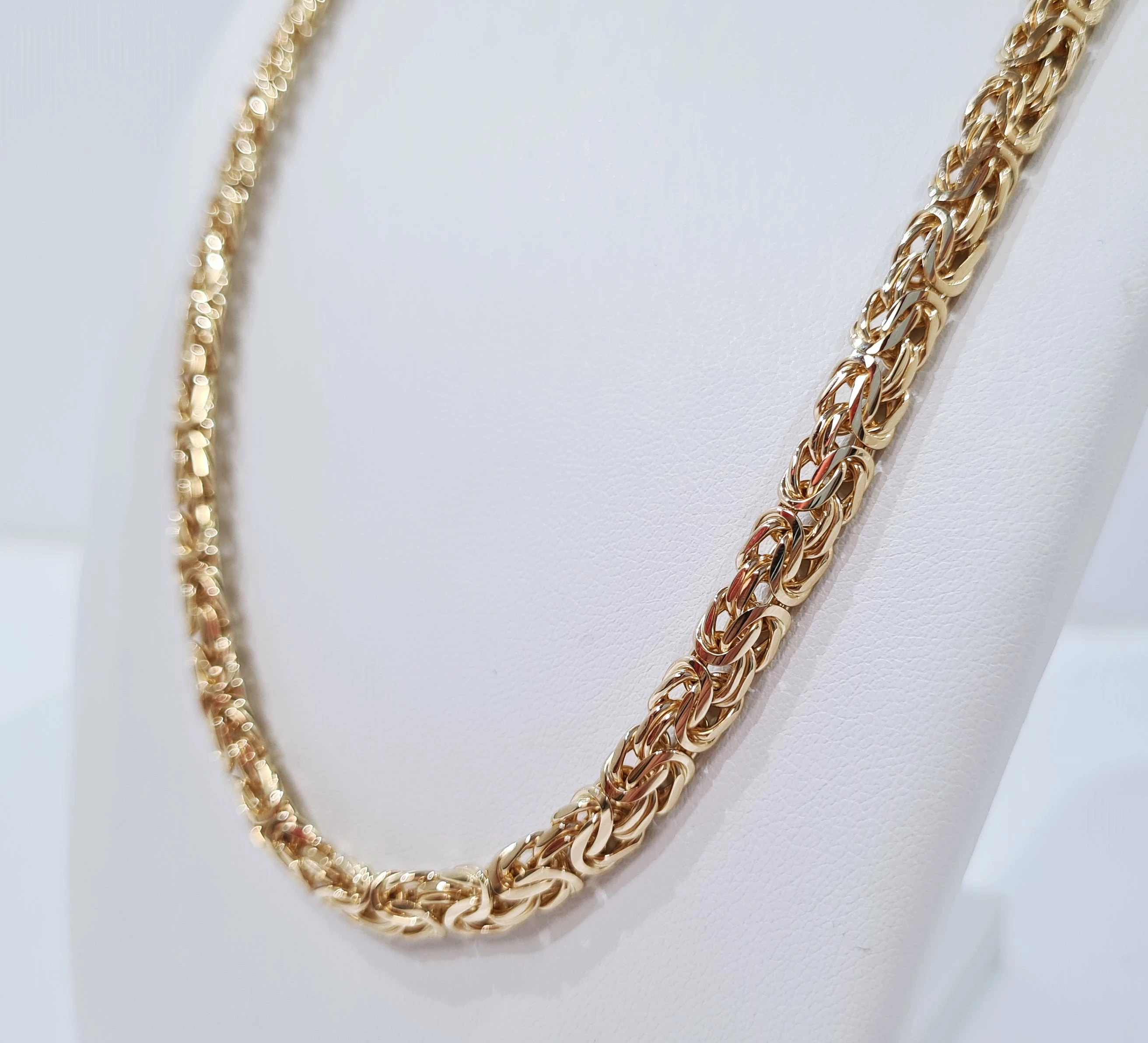 recznie-robiony-zloty-lancuszek-splot-krolewski-plaski-585-6123g-meander-2a-warszawa