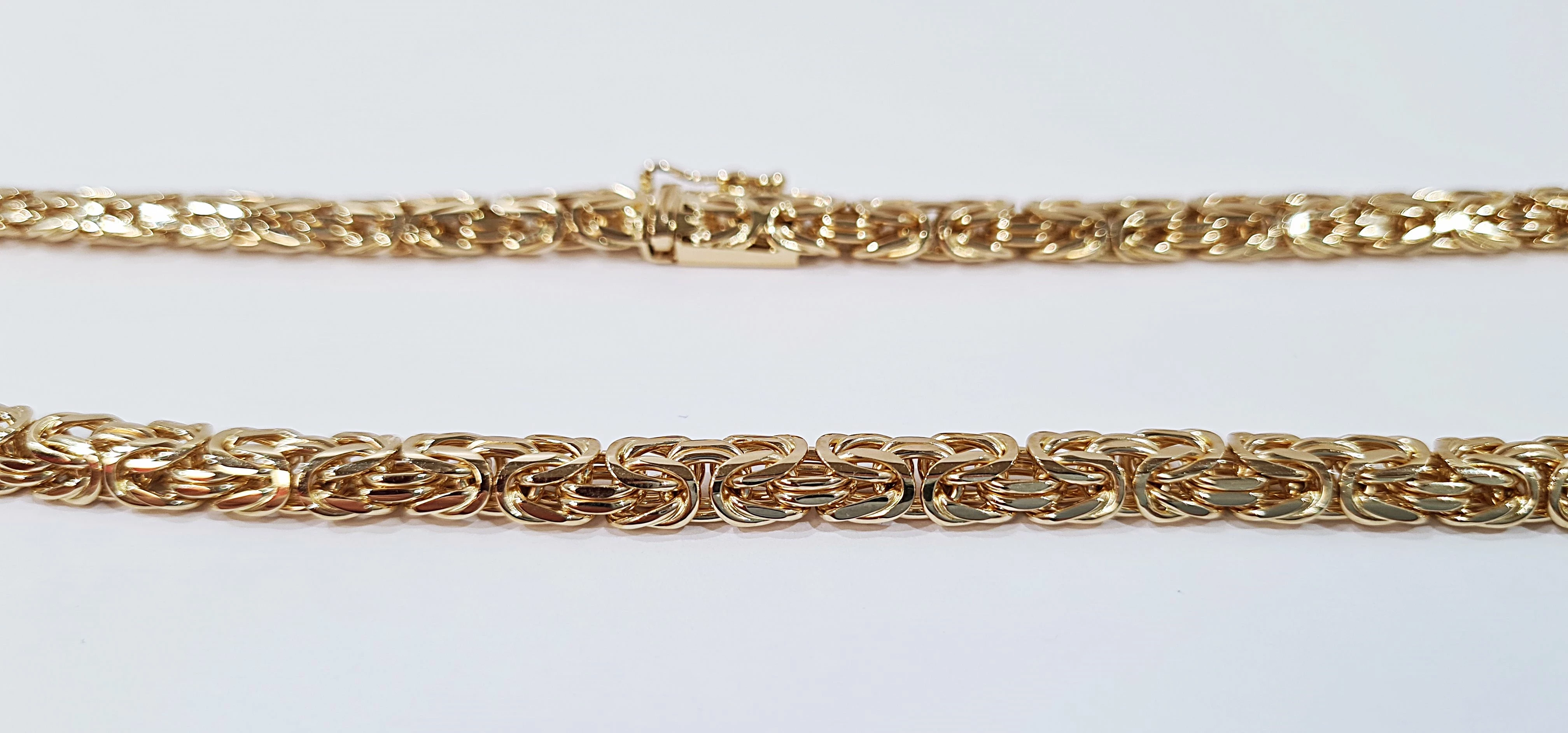 recznie-robiony-zloty-lancuszek-splot-krolewski-plaski-585-6123g-marka-226434-1704211