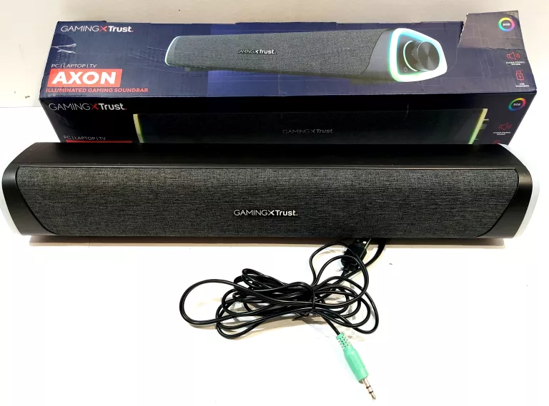 SOUNDBAR KOMPUTEROWY RGB GAMINGOWY GŁOŚNIK USB 12W