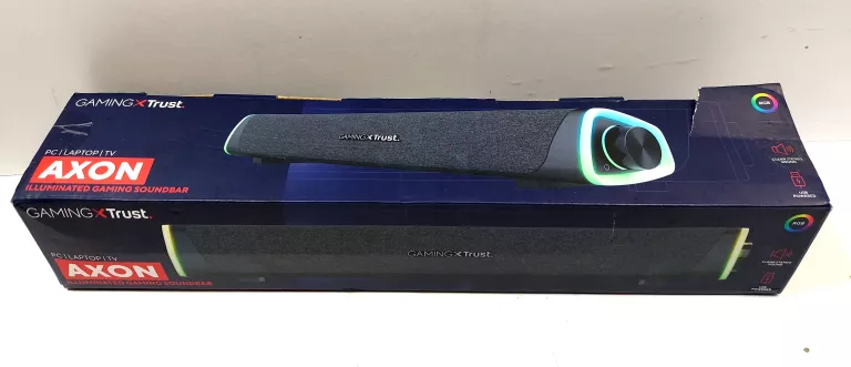 SOUNDBAR KOMPUTEROWY RGB GAMINGOWY GŁOŚNIK USB 12W