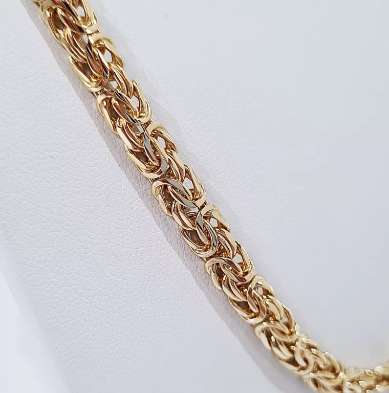 recznie-robiony-zloty-lancuszek-splot-krolewski-plaski-585-6123g-proba-zlota-206646-228242