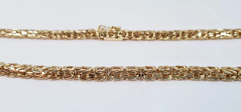 recznie-robiony-zloty-lancuszek-splot-krolewski-plaski-585-6123g-marka-226434-1704211