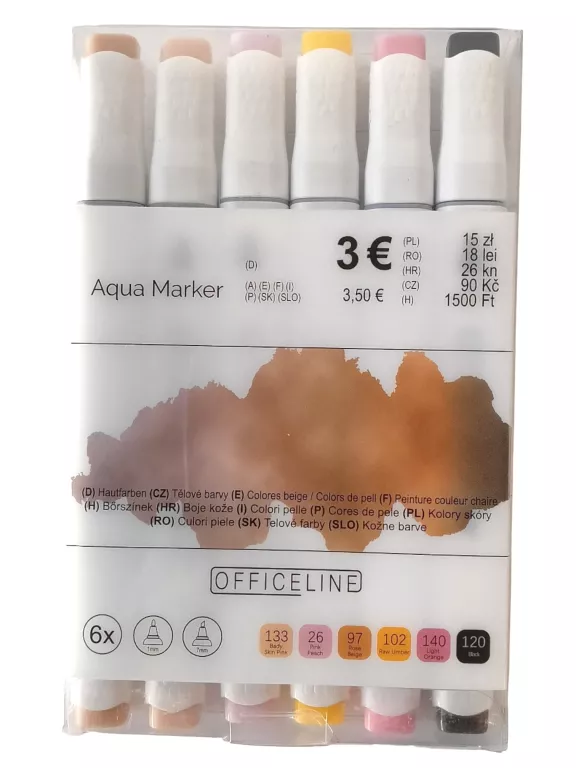 TEDI AQUA MARKER X6