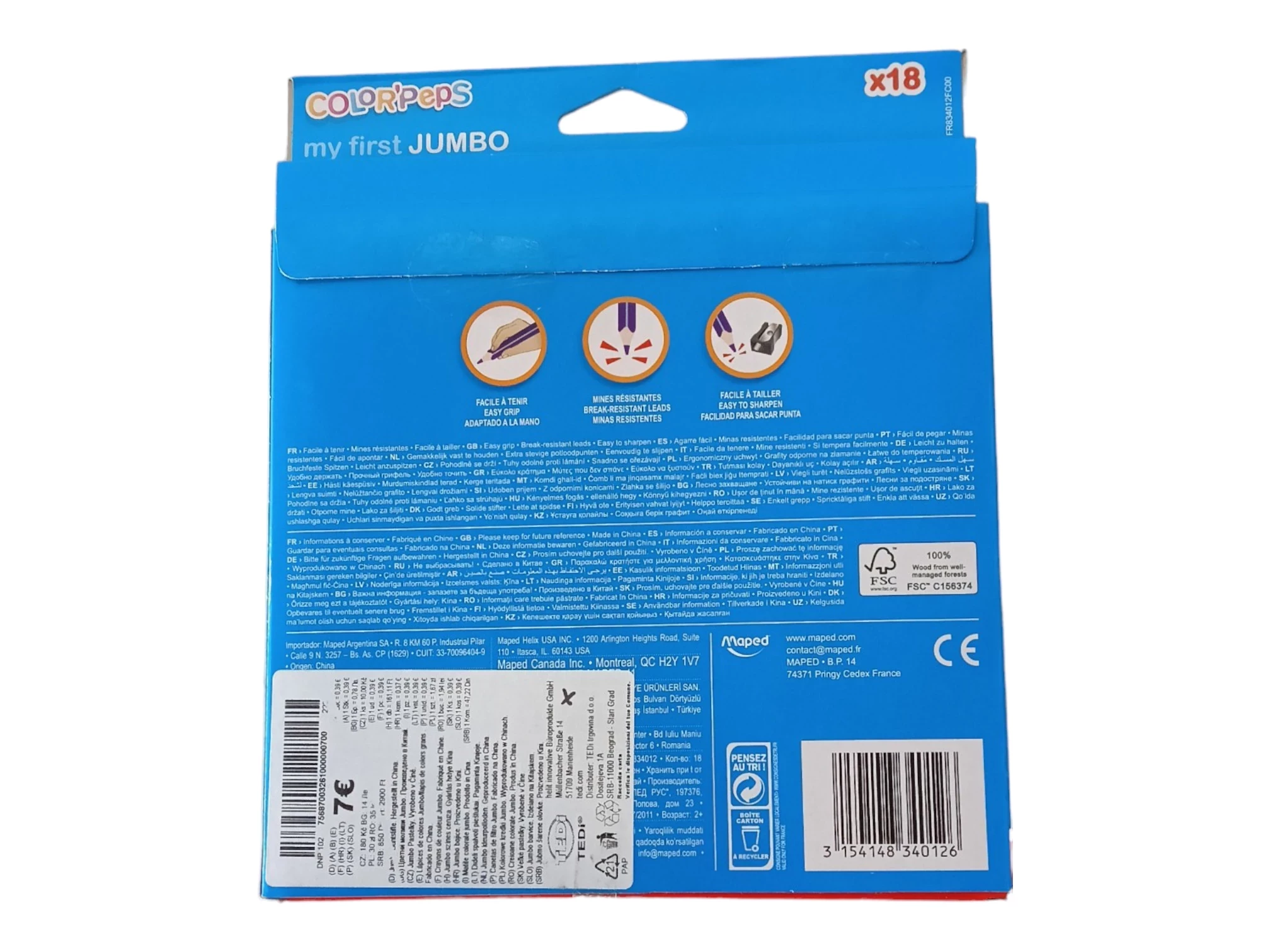 maped-kredki-jumbo-colorpeps-trojkatne-etui-18-ean-gtin-3154148340126