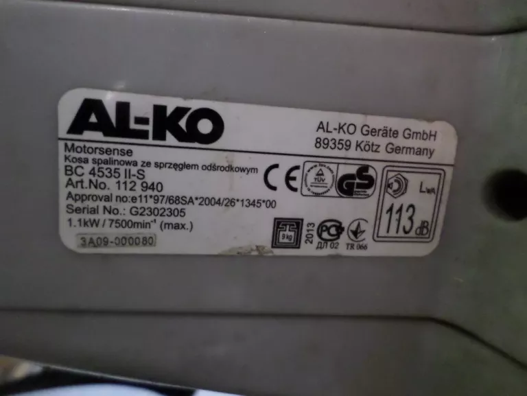 PODKASZARKA ALKO BC-4535 OPIS! ODBIÓR W PUNKCIE !!