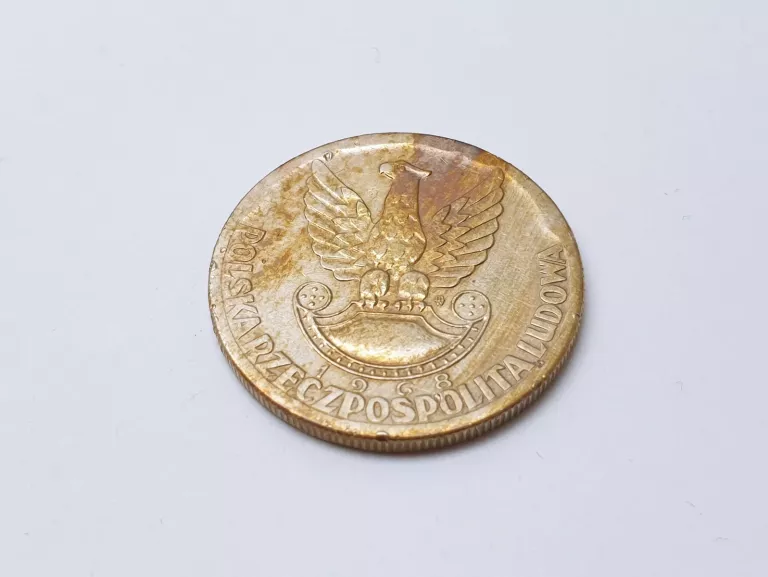 MONETA 10 ZŁOTYCH 1968 - XXV LAT LUDOWEGO WOJSKA POLSKIEGO