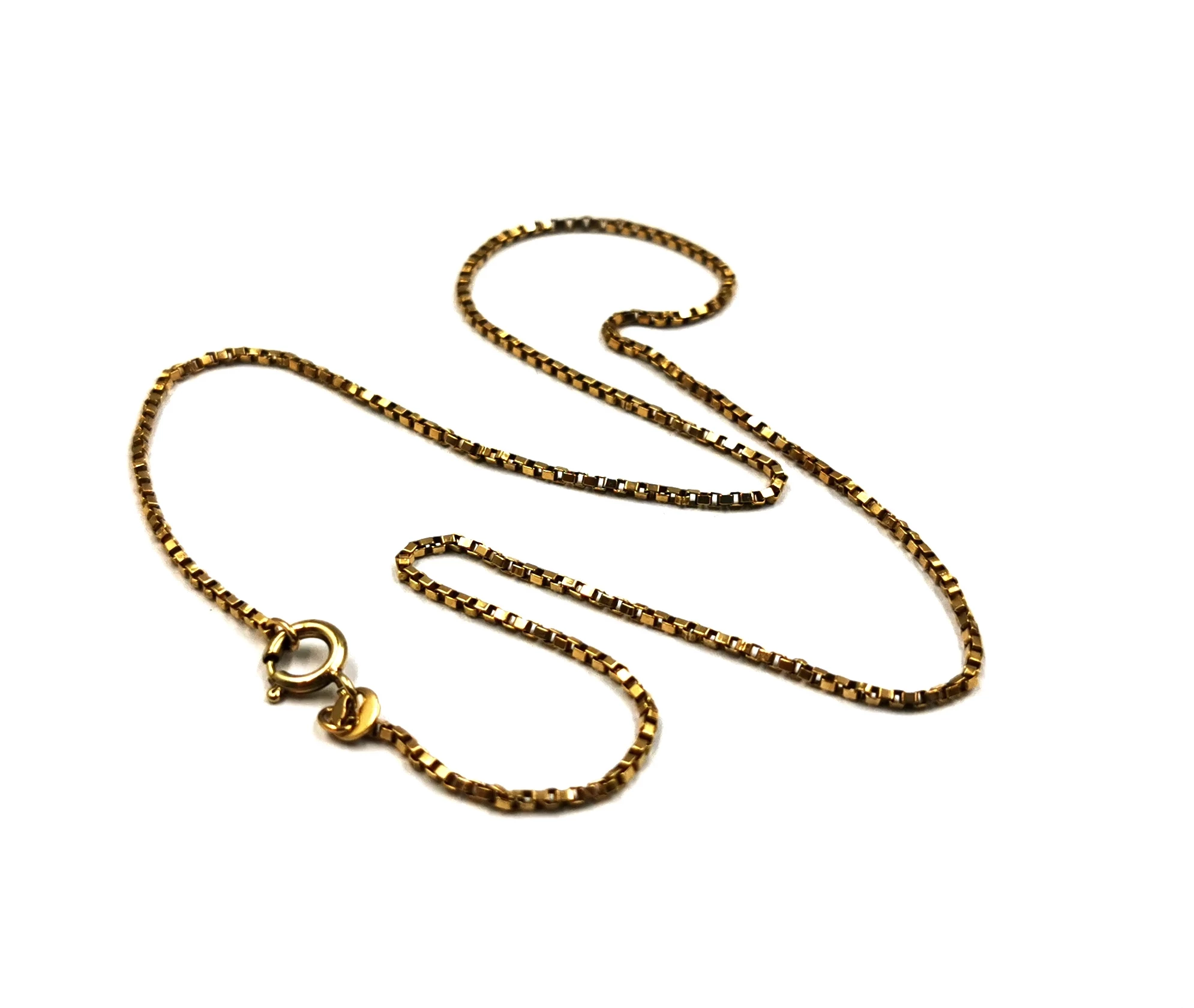 zloty-lancuszek-proby-750-kostka-40cm-stan-11323-2