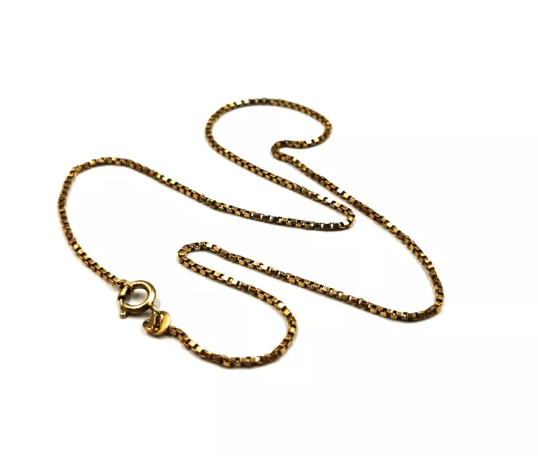 zloty-lancuszek-proby-750-kostka-40cm-stan-11323-2