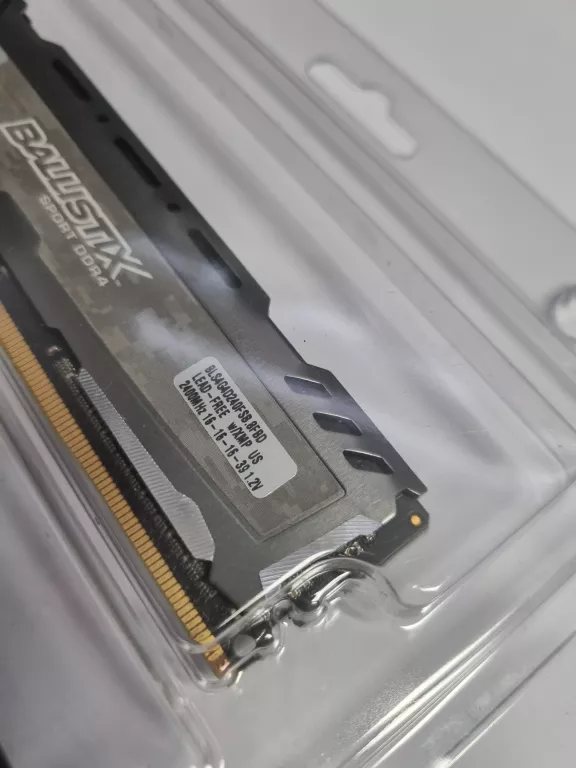 PAMIĘĆ RAM 2X CRUCIAL BALLISTIX DDR3 4GB 2400MHZ CL9