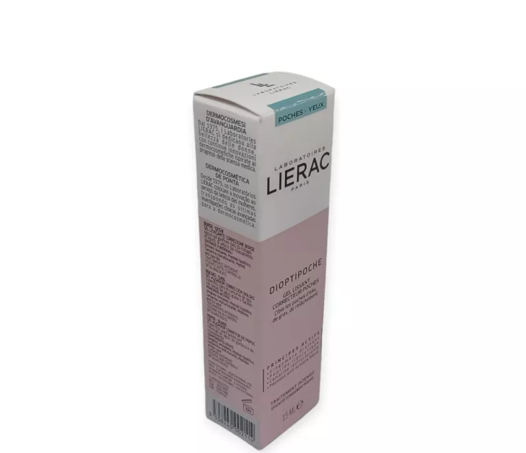 LIERAC DIOPTIPOCHE ŻEL POD OCZAMI KORYGUJĄCY OBRZĘKI WYGŁADZAJĄCY 15ML