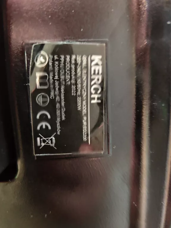 GRILL ELEKTRYCZNY KERCH PUR EG2200 - PROMOCJA!
