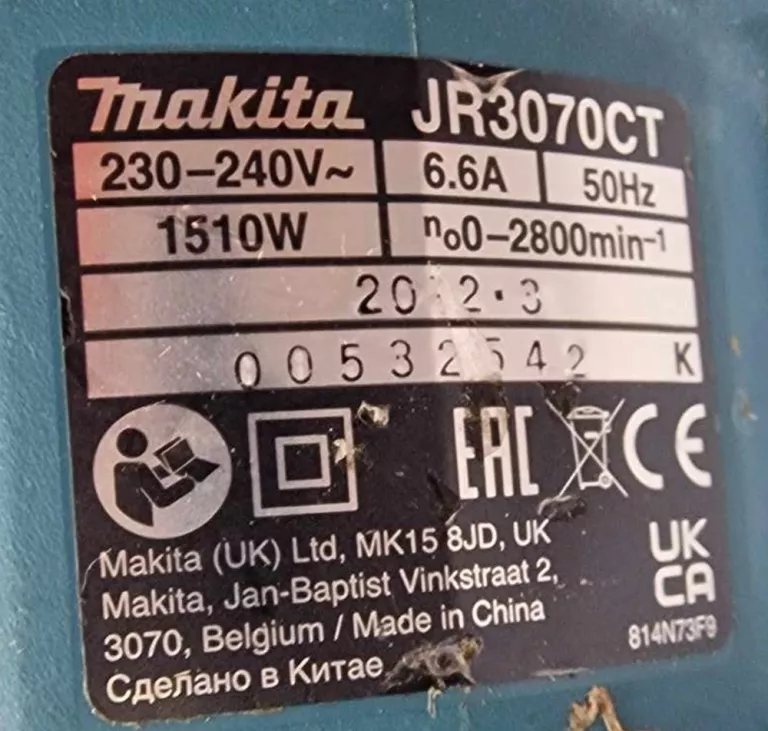 PIŁA SZABLASTA MAKITA JR3070CT