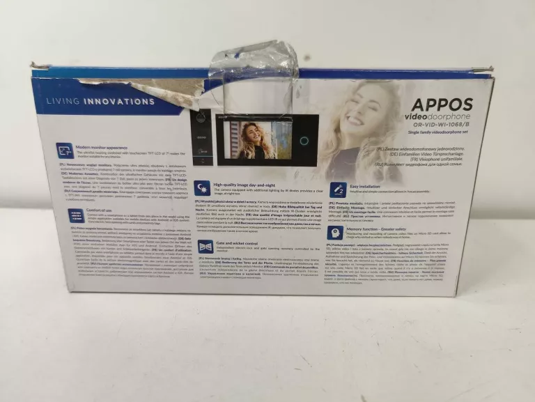 WIDEODOMOFON APPOS OR-VID-WI-1068/B