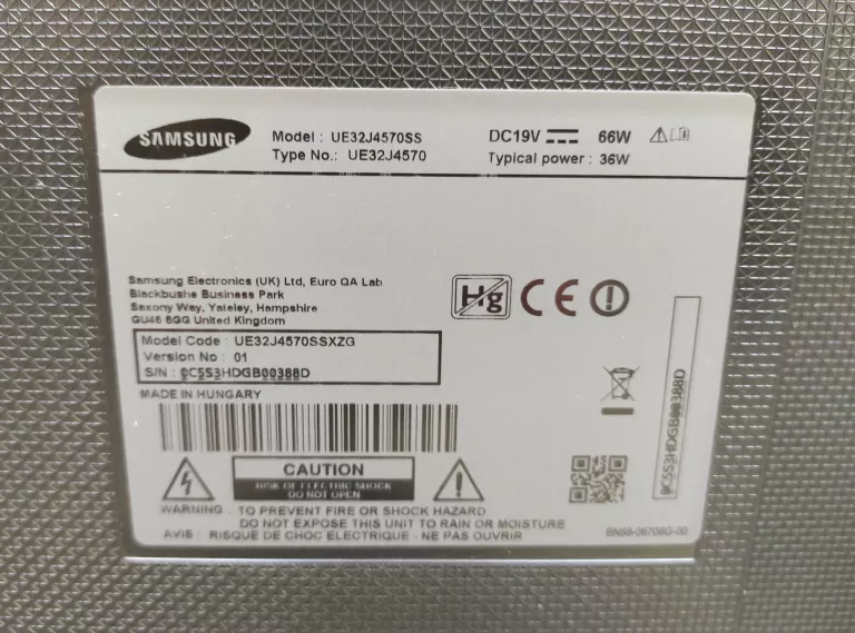 TELEWIZOR SAMSUNG UE32J4570 32" LED SMART TV