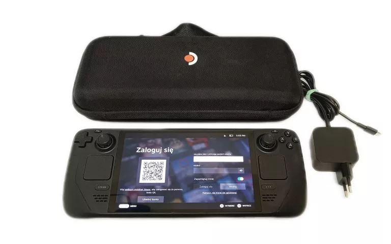 KONSOLA VALVE STEAM DECK OLED 512 GB + ETUI - SUPER STAN!