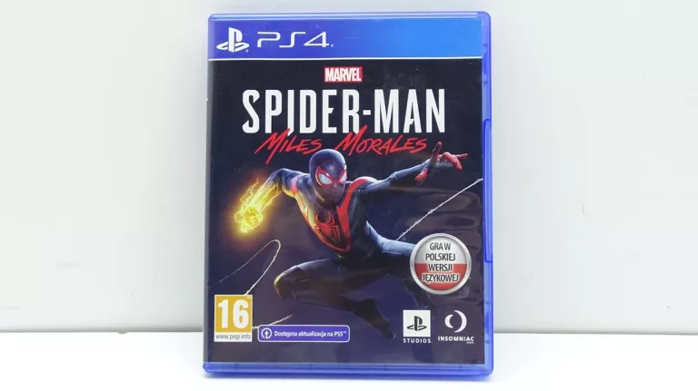 GRA PS4 SPIDER-MAN MILES MORALES