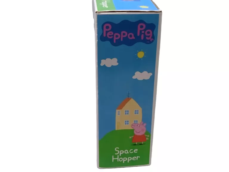 ŚWINKA PEPPA PIŁKA DO SKAKANIA Z UCHWYTEM 50 CM