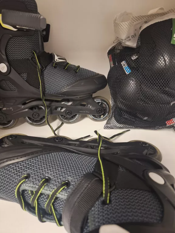 ROLKI OXELO FIT 100 ROM. 41 + OCHRANIACZE