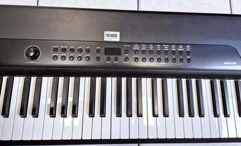 PRZENOŚNE PIANINO CYFROWE KURZWEIL MPS 20 / STOJAK / PEDAŁ