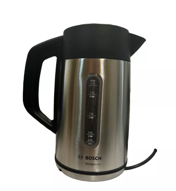 CZAJNIK BOSCH DESIGNLINE TWK5P480 2400 W KOMPLET, PAR, GW
