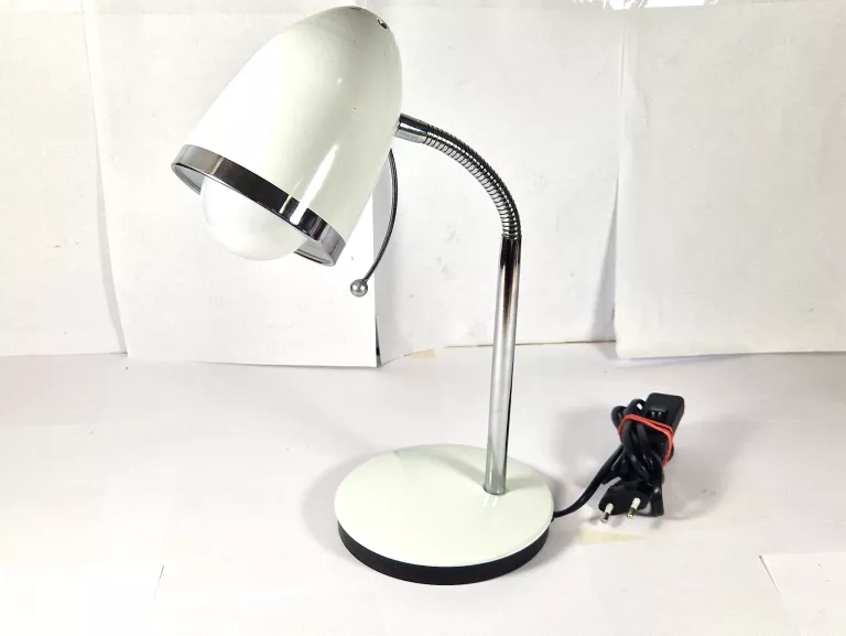 LAMPKA BIURKOWA GLAMOUR BIAŁY Z SERII KAJTEK
