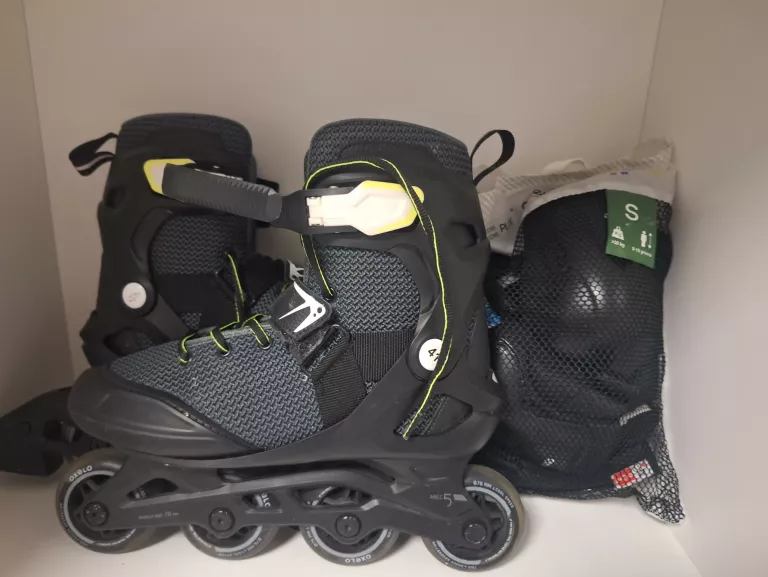 ROLKI OXELO FIT 100 ROM. 41 + OCHRANIACZE
