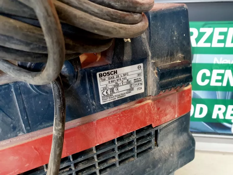 ODKURZACZ PRZEMYSŁOWY BOSCH GAS 25 L SFC