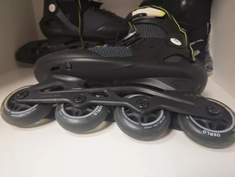 ROLKI OXELO FIT 100 ROM. 41 + OCHRANIACZE