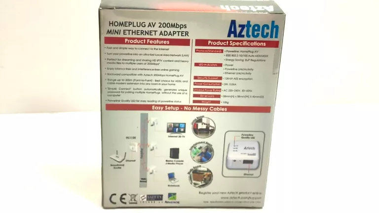 ADAPTER SIECIOWY AZTECH HL112E