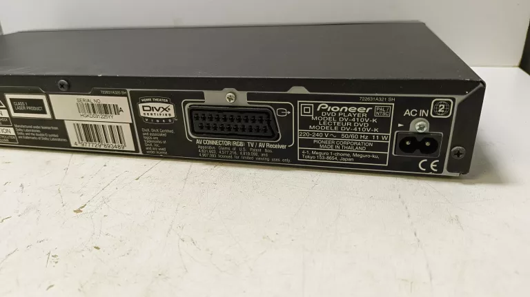 DVD PIONEER DV-410V