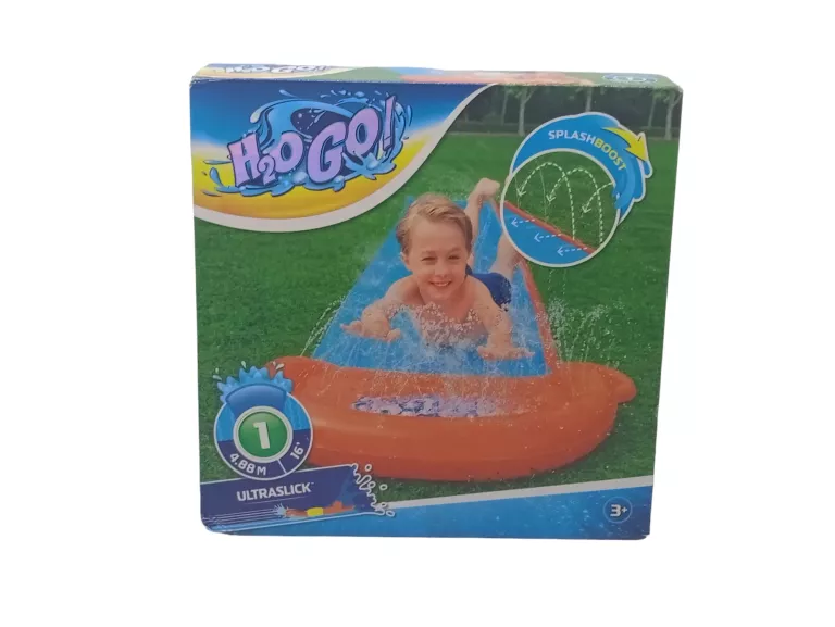 ŚLIZG WODNY BESTWAY ŚLIZGAWKA WODNA Z FONTANNĄ
