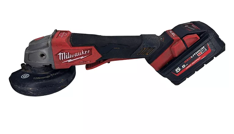 SZLIFIERKA KĄTOWA AKUMULATOROWA MILWAUKEE 18V 5.0