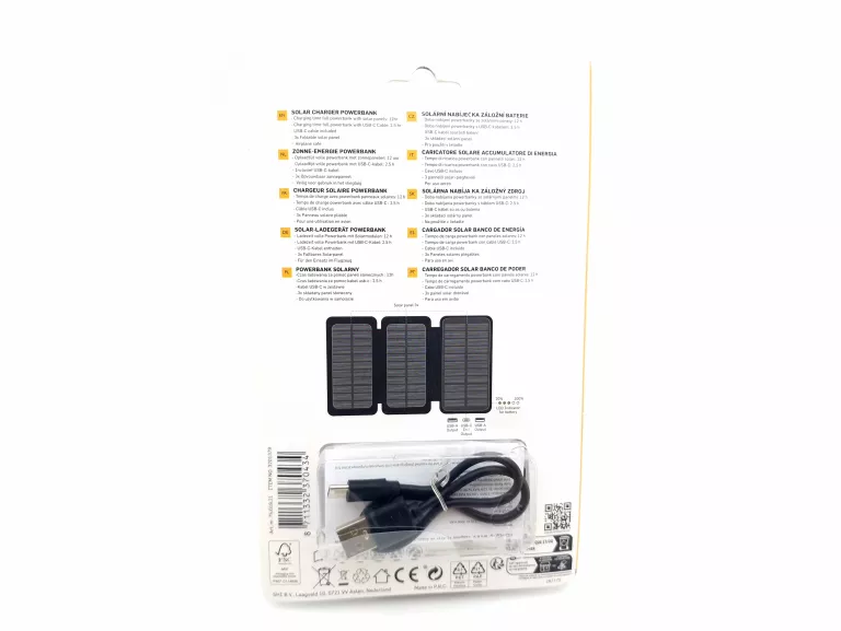 SOLAR POWERBANK 8000 MAH | POWER BANK SOLARNY