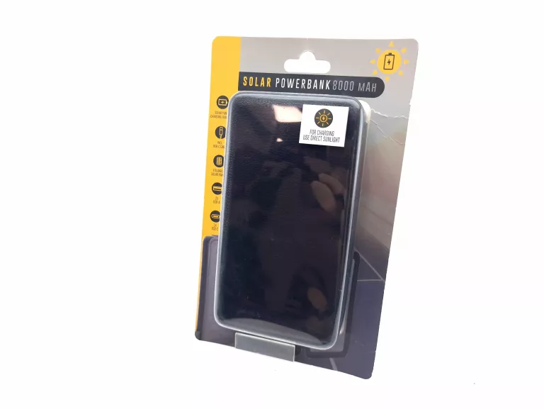 SOLAR POWERBANK 8000 MAH | POWER BANK SOLARNY